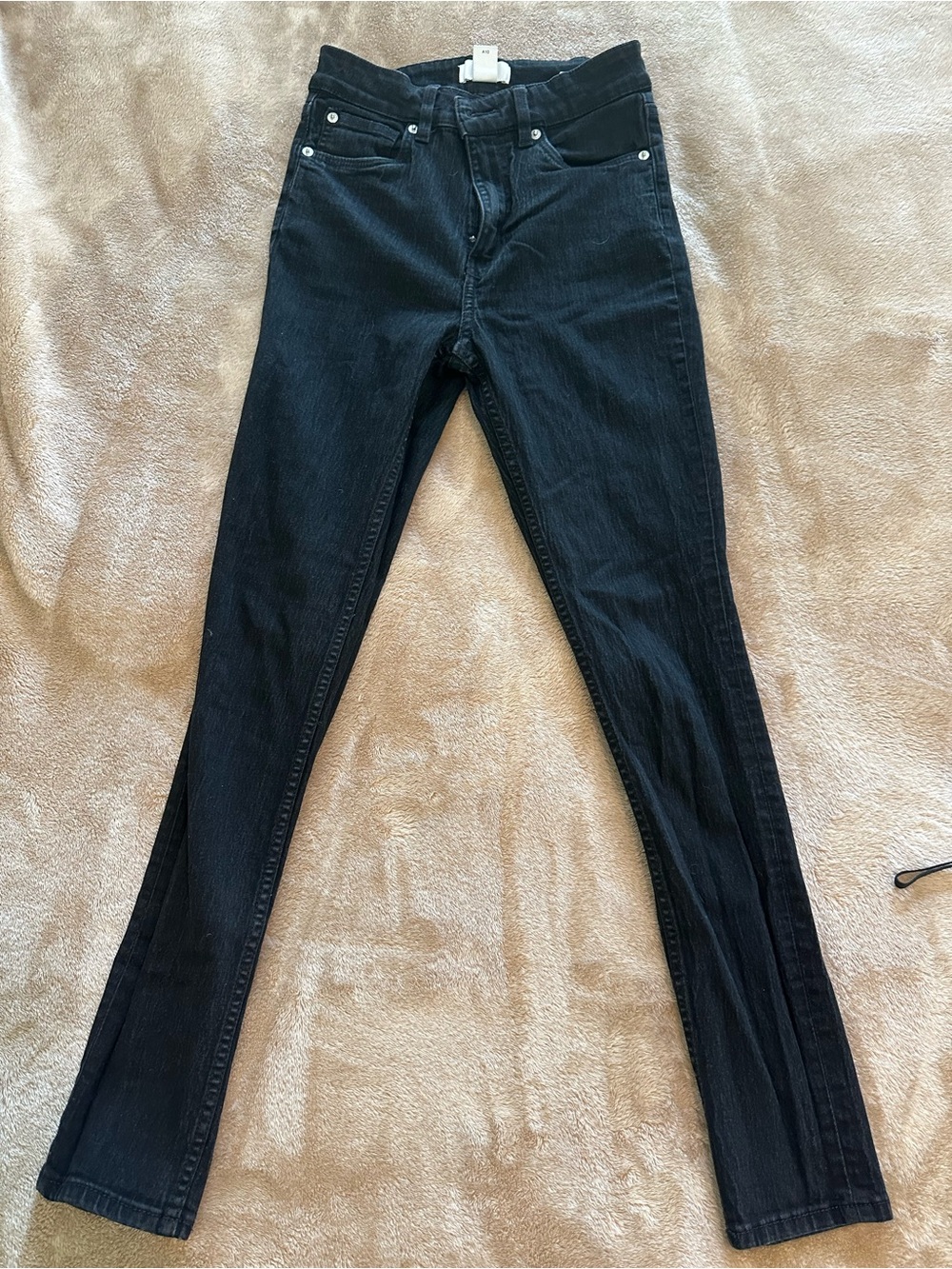 H&M Black Skinny Jeans Stretch Denim
